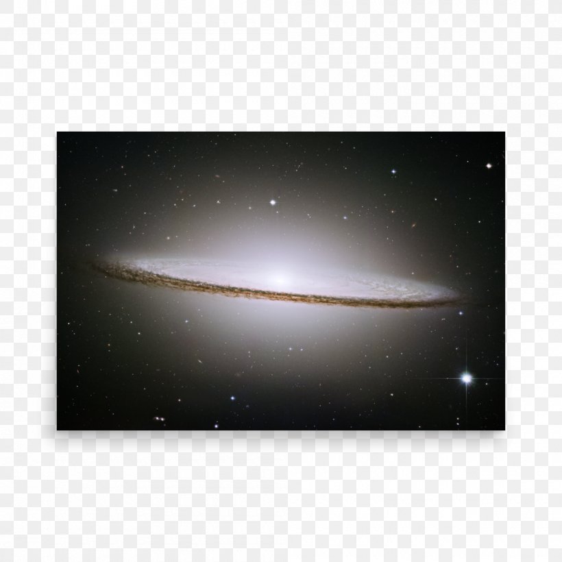 Sombrero Galaxy Hubble Space Telescope Milky Way, PNG, 1000x1000px, Galaxy, Antennae Galaxies, Astronomical Object, Atmosphere, Clothing Download Free