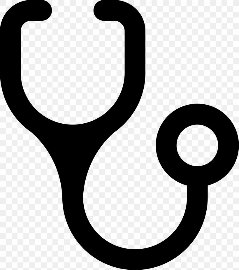 Stethoscope Physician Clip Art, PNG, 1841x2080px, Stethoscope, Area, Black And White, Health, Nursing Download Free
