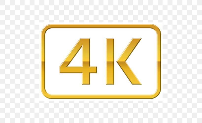 4K Resolution Display Resolution Ultra-high-definition Television Computer Monitors Logo, PNG, 500x500px, 3d Film, 4k Resolution, Area, Brand, Canon Download Free