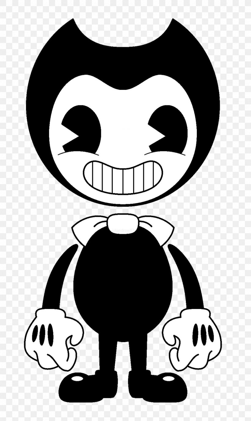 Bendy And The Ink Machine Felix The Cat Drawing DeviantArt, PNG, 1024x1714px, Watercolor, Cartoon, Flower, Frame, Heart Download Free