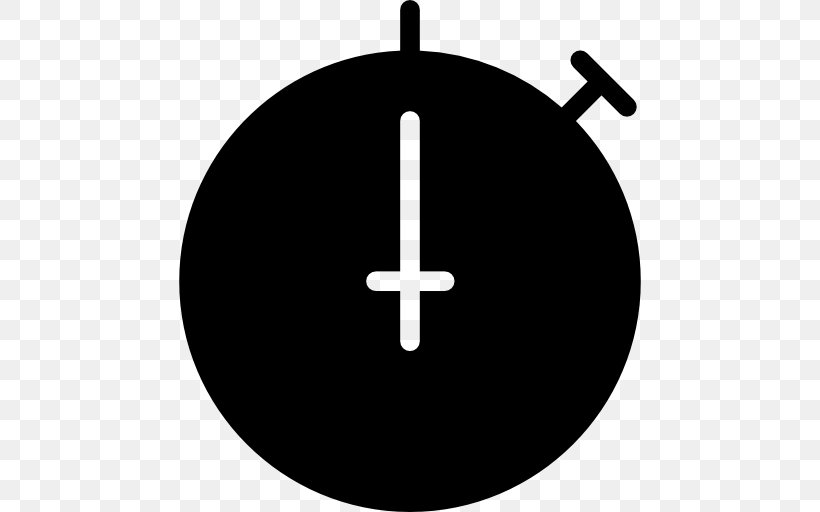 Chronometer Watch Stopwatch Timer, PNG, 512x512px, Chronometer Watch, Black And White, Clock, Cross, Smartwatch Download Free