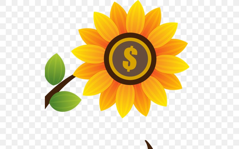 Common Sunflower Sunflower Seed Daisy Family Petal, PNG, 512x512px, Common Sunflower, Daisy Family, Flower, Flowering Plant, Illustrator Download Free