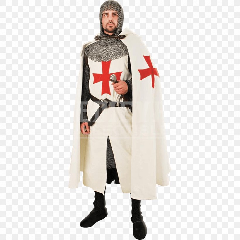 Crusades Robe Knights Templar Cloak Cape, PNG, 850x850px, Crusades, Cape, Cloak, Clothing, Costume Download Free