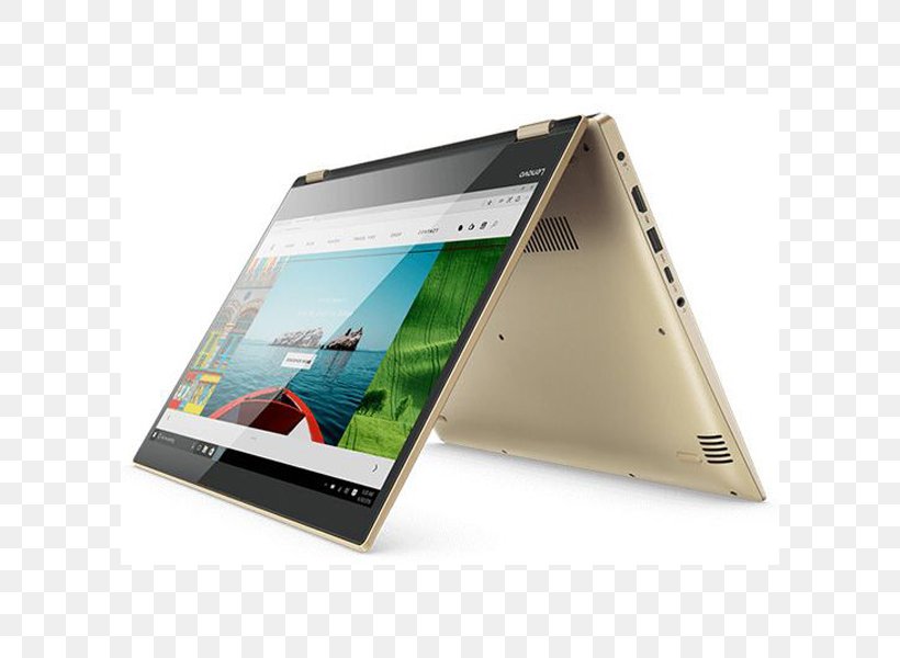 Laptop Intel Kaby Lake 2-in-1 PC Lenovo Yoga 520 (14), PNG, 600x600px, 2in1 Pc, Laptop, Electronic Device, Gadget, Intel Download Free