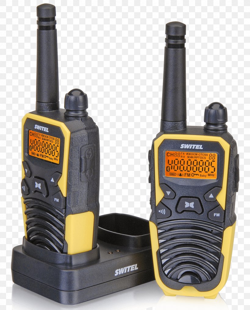 Two-way Radio Walkie-talkie PMR446 Voice-operated Switch, PNG, 1634x2025px, Twoway Radio, Battery, Electronic Device, Frequency, Hardware Download Free