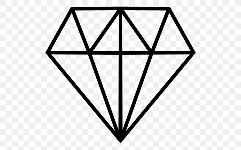 Diamond Logo, PNG, 512x512px, Diamond, Blackandwhite, Diamond Cut, Gemstone, Line Art Download Free