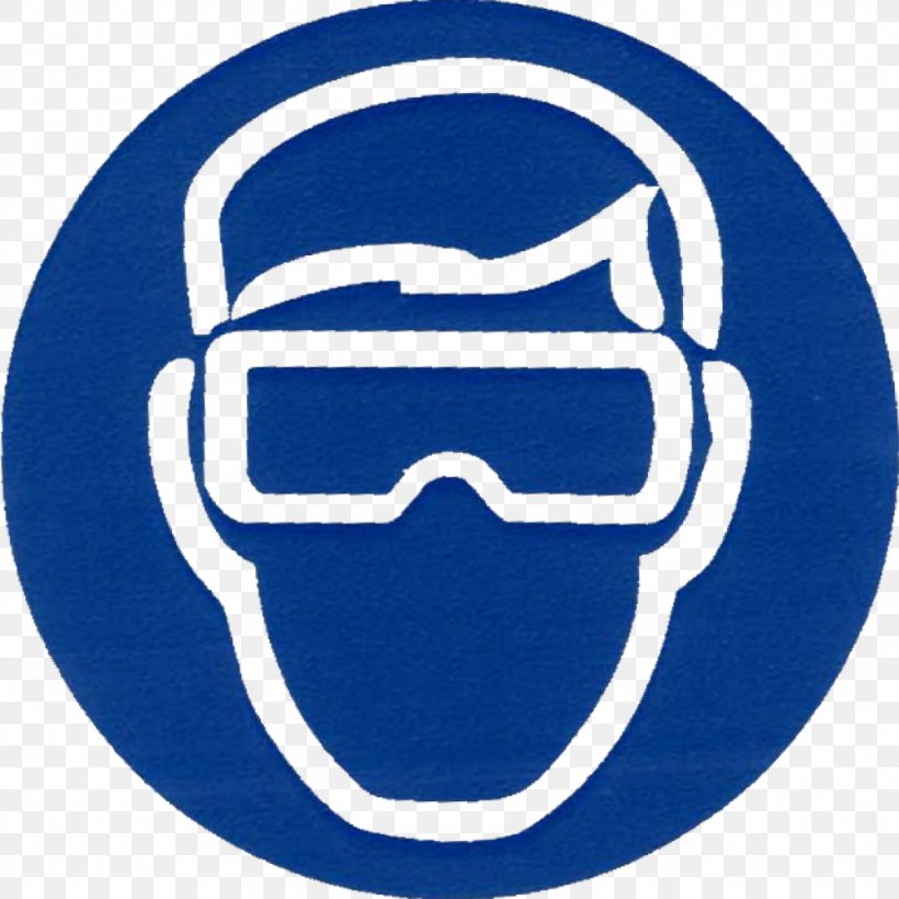 Goggles Eye Protection Personal Protective Equipment Glasses Clip Art, PNG, 1024x1024px, Goggles, Electric Blue, Emoticon, Eye, Eye Protection Download Free