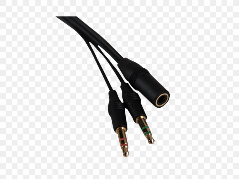 Microphone Splitter Computer Mouse Razer Inc. Adapter, PNG, 1024x768px, Microphone, Adapter, Audio, Cable, Coaxial Cable Download Free
