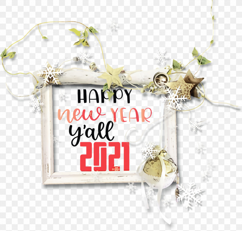 Picture Frame, PNG, 3000x2865px, 2021 Happy New Year, 2021 New Year, 2021 Wishes, Animation, Christmas Day Download Free
