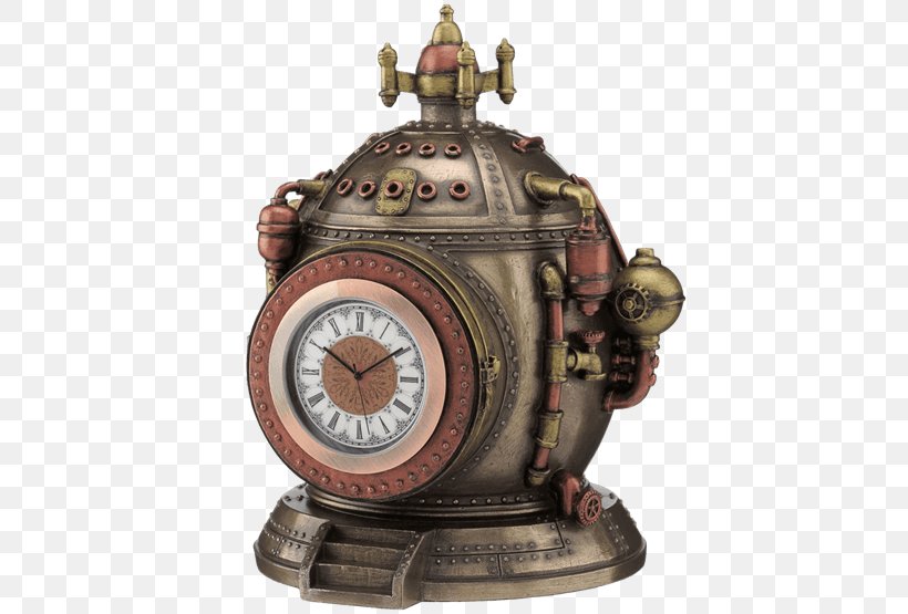 The Time Machine Steampunk Time Travel Statue Fantasy, PNG, 555x555px, Time Machine, Antique, Box, Clock, Clockwork Download Free