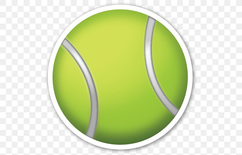 Emoji Tennis Balls Rakieta Tenisowa Sticker, PNG, 528x525px, Emoji, Ball, Clay Court, Emoji Movie, Emoticon Download Free