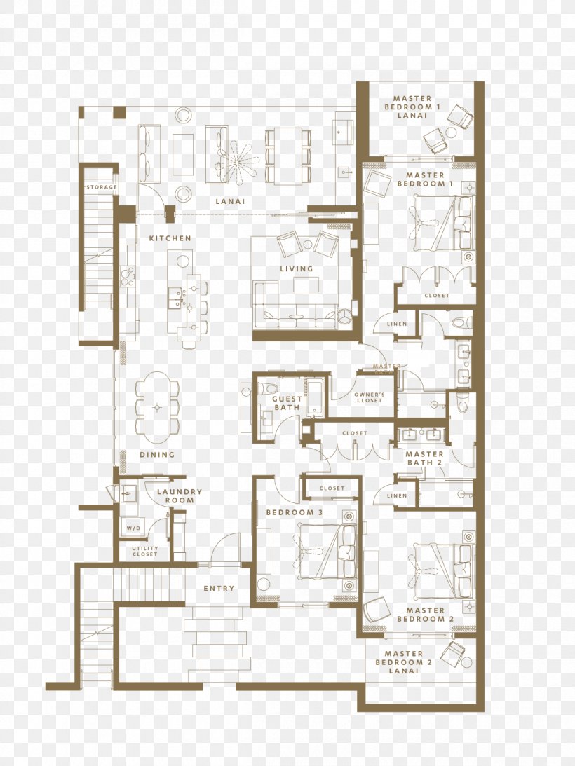 Floor Plan Design Luana Garden Villas, PNG, 1200x1600px, Floor Plan, Area, Bungalow, Diagram, Drawing Download Free
