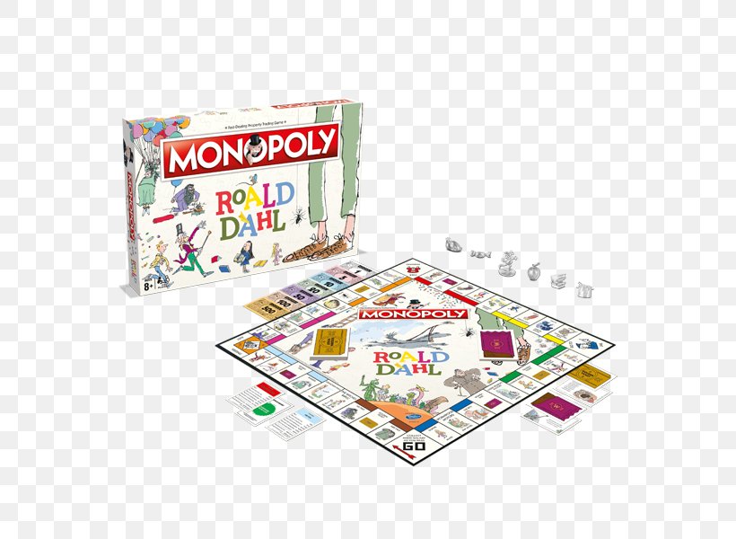 Monopoly The Collected Short Stories Of Roald Dahl Roald Dahl Museum And Story Centre The Enormous Crocodile The BFG, PNG, 600x600px, Monopoly, Bfg, Board Game, Book, Enormous Crocodile Download Free