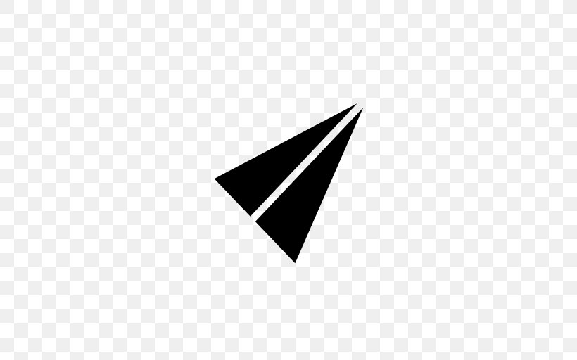 Paper Plane Airplane Paper Clip, PNG, 512x512px, Paper, Advertising, Airplane, Black, Black And White Download Free
