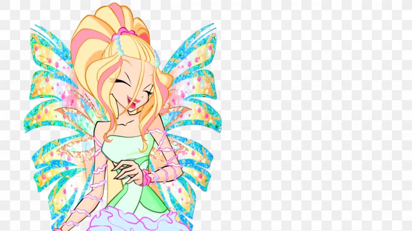 Bloom Flora Roxy Musa Winx Club, PNG, 1024x576px, Bloom, Art, Butterflix, Fairy, Fictional Character Download Free