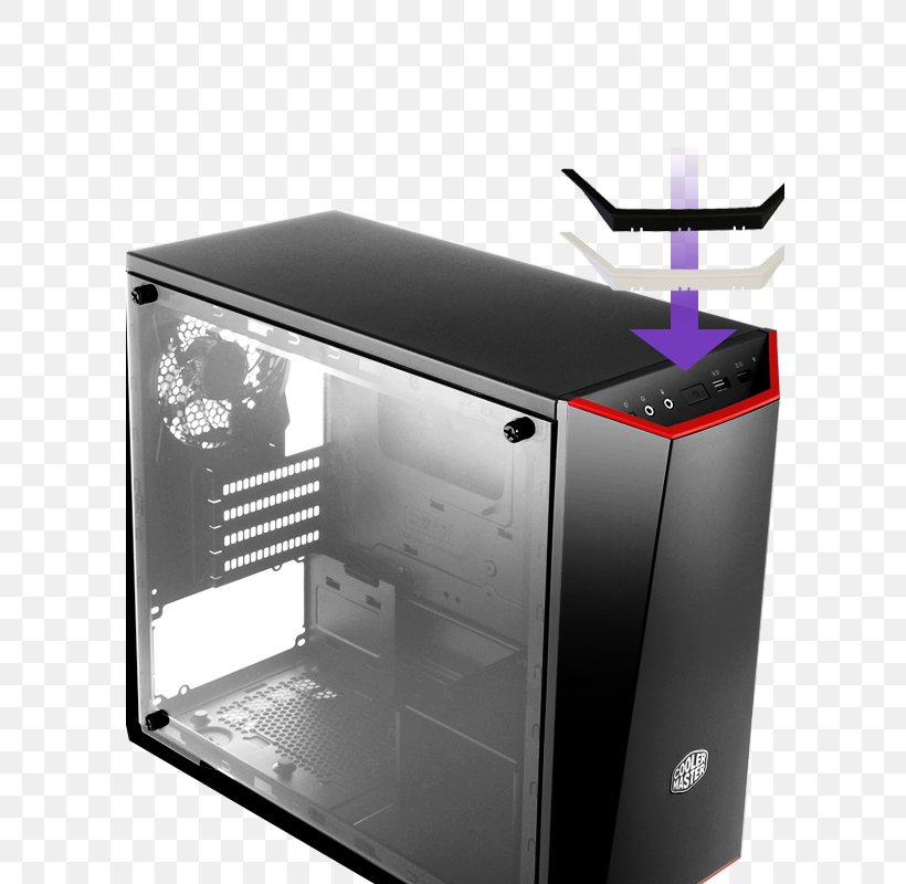 Computer Cases & Housings Power Supply Unit MicroATX Cooler Master, PNG, 600x800px, Computer Cases Housings, Atx, Computer, Computer Case, Cooler Master Download Free