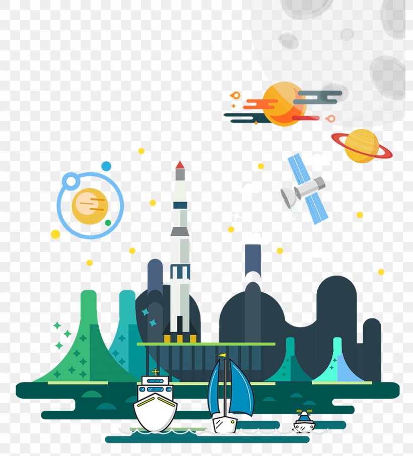 Flat Design Outer Space, PNG, 1000x1104px, Flat Design, Advertising, Art, Fundal, Information Download Free