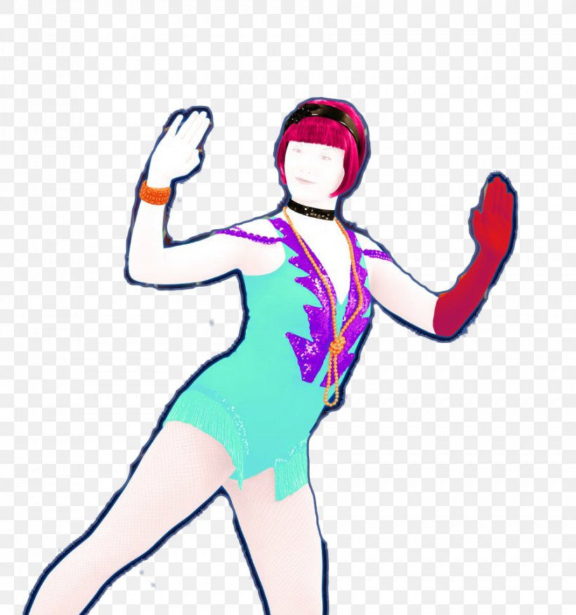 Just Dance 2017 Just Dance Now Little Swing Female, PNG, 902x963px, Watercolor, Cartoon, Flower, Frame, Heart Download Free