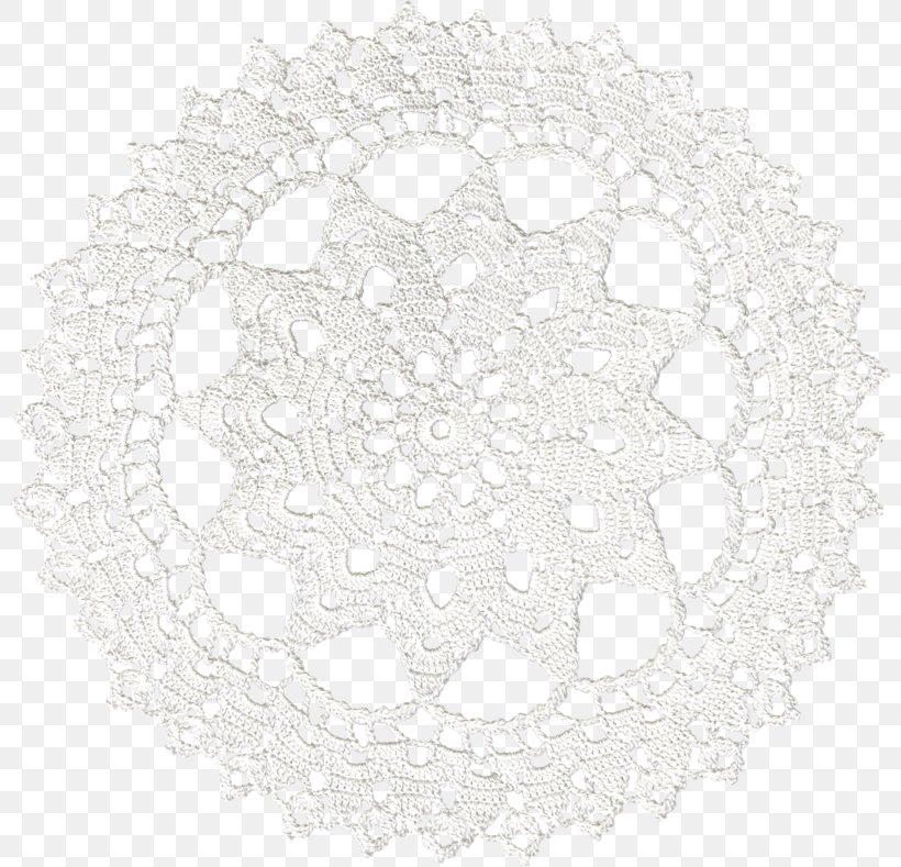 Lace Doily White Circle Point, PNG, 800x789px, Lace, Area, Black And White, Doily, Line Art Download Free