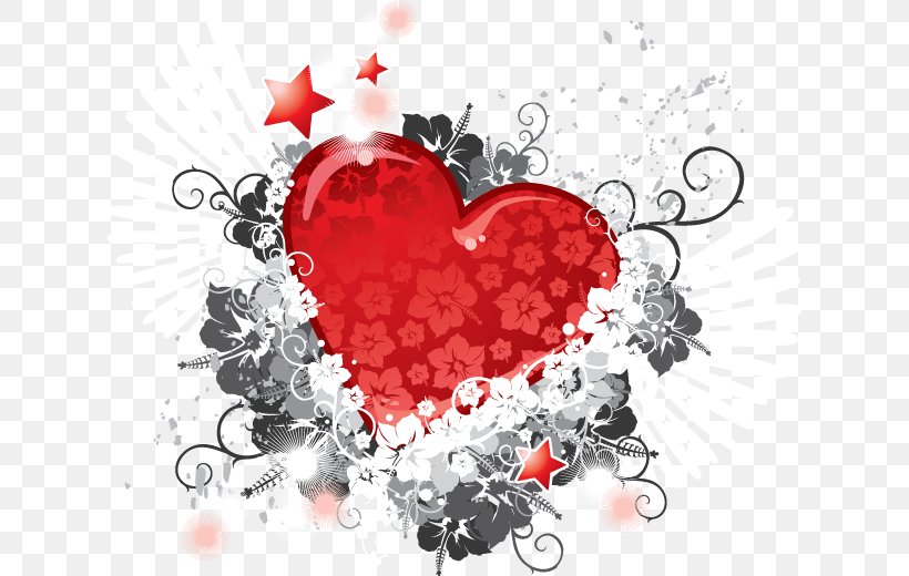 Paper Valentine's Day Heart Love Wallpaper, PNG, 627x520px, Paper, Drawing, Flower, Gift, Greeting Card Download Free