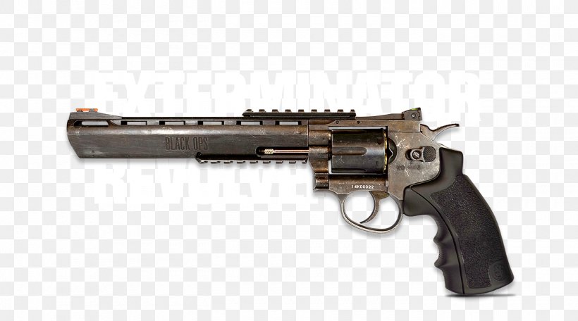 Revolver Airsoft Guns Trigger Firearm BB Gun, PNG, 1400x780px, Watercolor, Cartoon, Flower, Frame, Heart Download Free