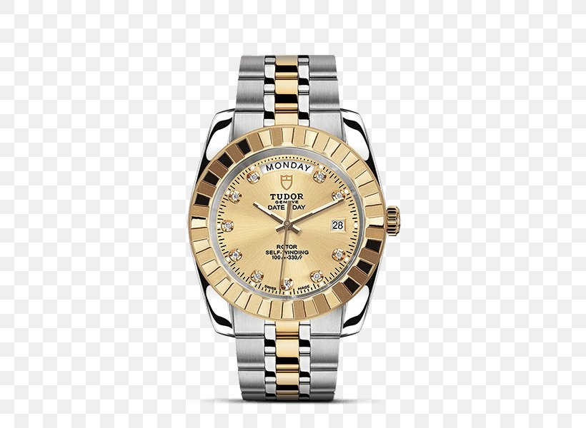 Tudor Watches Rolex Day-Date Gold, PNG, 600x600px, Tudor Watches, Bracelet, Brand, Clock, Colored Gold Download Free