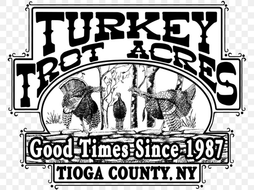 Turkey Hunting Logo New Riders Of The Purple Sage Turkey Trot, PNG, 770x616px, Turkey Hunting, Black And White, Blockquote Element, Brand, Cartoon Download Free