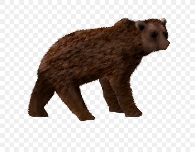 Grizzly Bear Animal Image, PNG, 640x640px, Grizzly Bear, Animal, Animal Figure, Bear, Brown Download Free