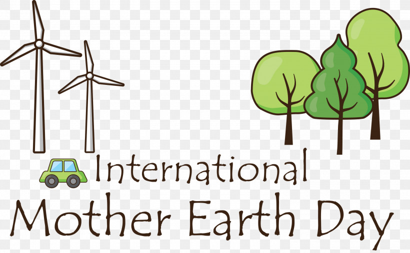 International Mother Earth Day Earth Day, PNG, 3000x1858px, International Mother Earth Day, Cartoon, Earth Day, Flower, Green Download Free