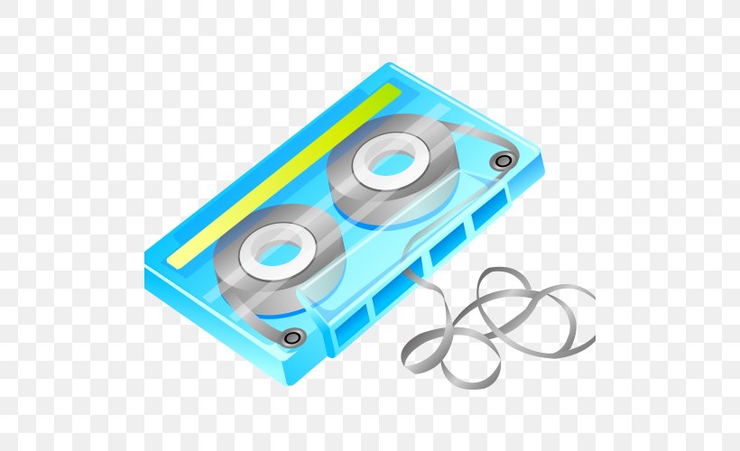 Magnetic Tape Compact Cassette Optical Disc Computer File, PNG, 500x500px, Magnetic Tape, Compact Cassette, Electronics, Electronics Accessory, Free Software Download Free