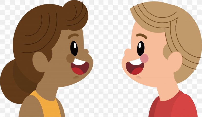 kids talking on the phone clipart