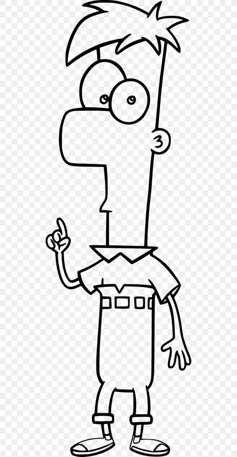 Ferb Fletcher Phineas Flynn Perry The Platypus Dr. Heinz Doofenshmirtz Candace Flynn, PNG, 504x1582px, Ferb Fletcher, Animated Cartoon, Area, Art, Black Download Free