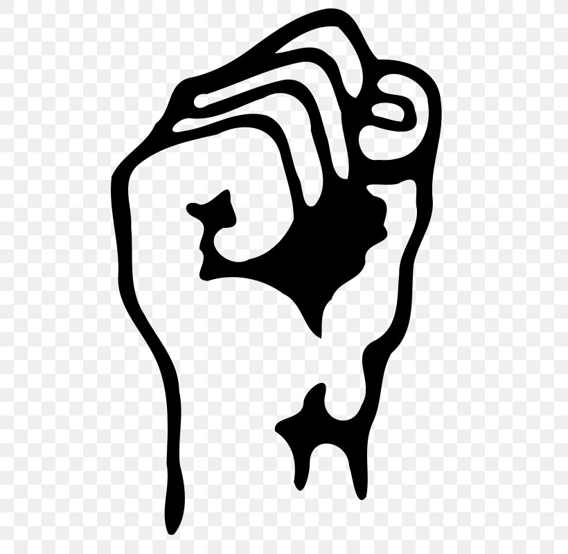 Raised Fist Clip Art, PNG, 566x800px, Raised Fist, Area, Artwork, Black, Black And White Download Free
