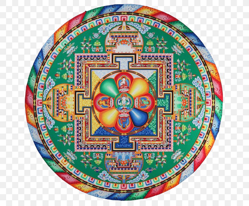 Tibetan Buddhism Sand Mandala Tibetan Art, PNG, 687x679px, Tibet, Art, Buddhism, Buddhist Art, Dishware Download Free