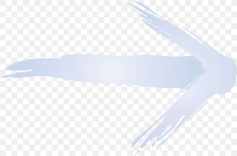 White Blue Hand, PNG, 3000x1973px, Brush Arrow, Blue, Hand, Paint, Watercolor Download Free