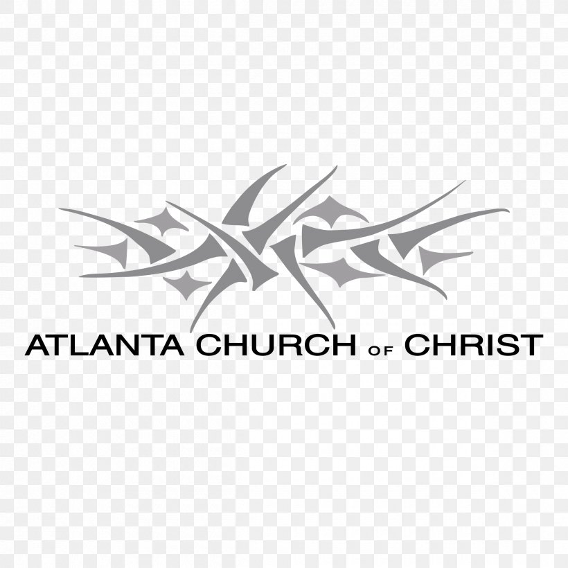 Atlanta Logo Vector Graphics Churches Of Christ, PNG, 2400x2400px, Atlanta, Black And White, Brand, Church Of God, Churches Of Christ Download Free