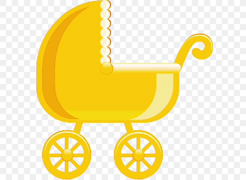 Yellow Baby Products Vehicle, PNG, 600x600px, Yellow, Baby Products, Vehicle Download Free