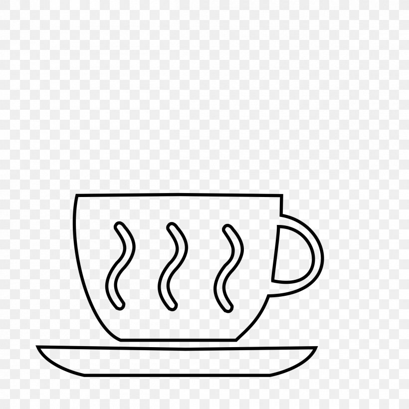 Coffee Drawing Clip Art, PNG, 2400x2400px, Coffee, Animation, Area, Black, Black And White Download Free