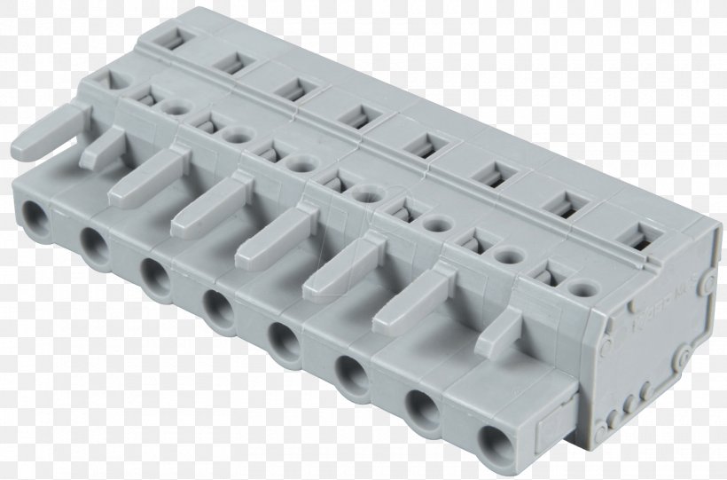 Electrical Connector WAGO Kontakttechnik Terminal Electronic Component Electronics, PNG, 1560x1030px, Electrical Connector, Cylinder, Electrical Cable, Electronic Component, Electronics Download Free
