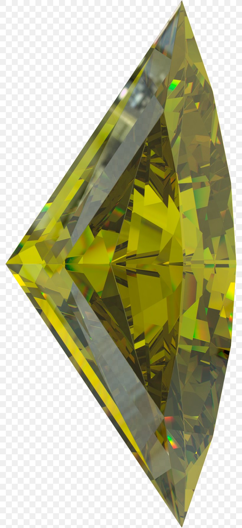 Crystal Gemstone Triangle, PNG, 784x1790px, Crystal, Gemstone, Triangle, Yellow Download Free