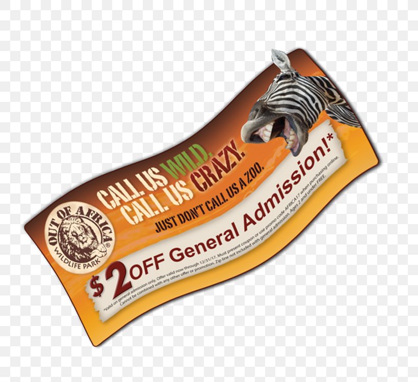 Out Of Africa Wildlife Park Discounts And Allowances Couponcode Ticket, PNG, 750x750px, Out Of Africa Wildlife Park, African Safari Wildlife Park, Arizona, Camp Verde, Code Download Free