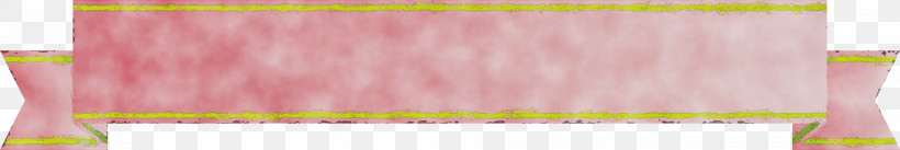 Pink Yellow Textile Line Linens, PNG, 3000x503px, Line Ribbon, Line, Linens, Paint, Pink Download Free