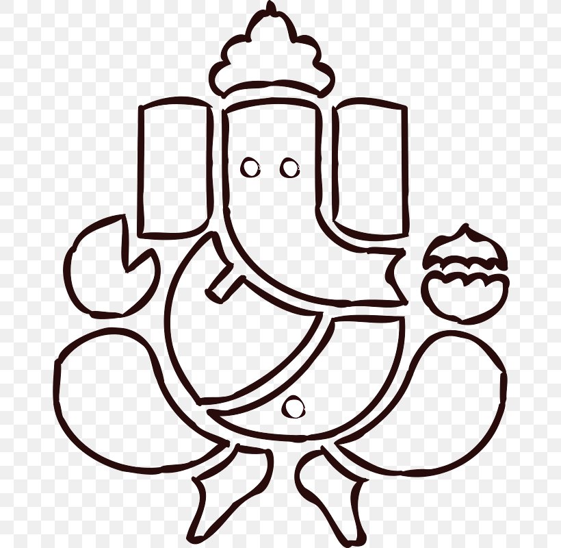 Ganesha Clip Art Ganesh Chaturthi Mahadeva Openclipart, PNG, 670x800px ...