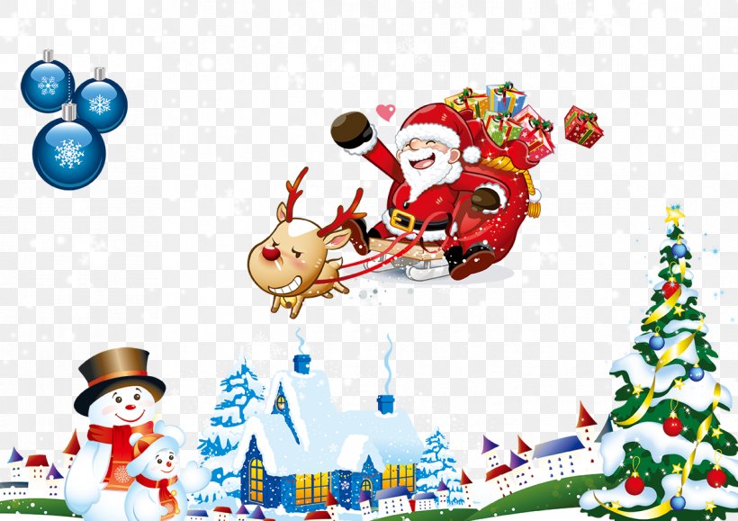 Santa Claus Christmas Gift Christmas Ornament, PNG, 1191x842px, Santa Claus, Area, Art, Cdr, Christmas Download Free