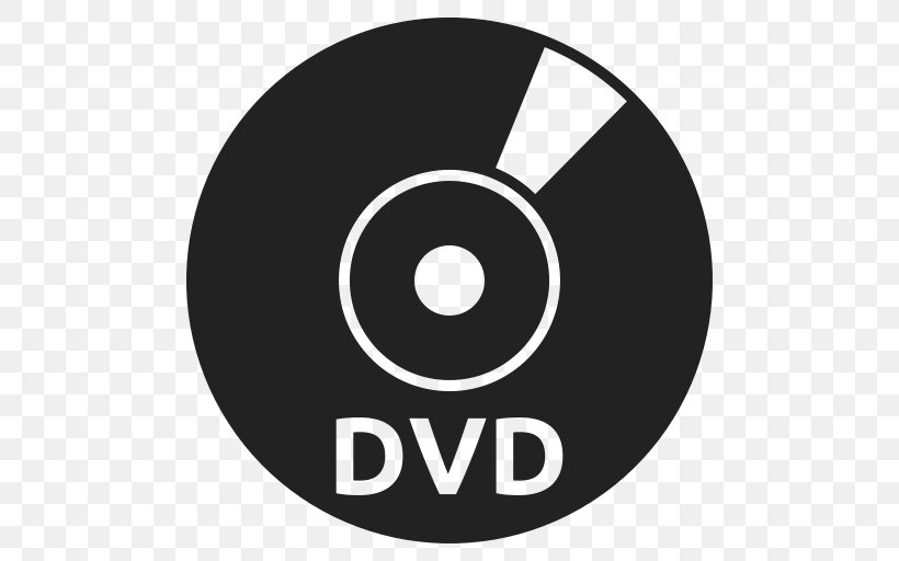 Compact Disc DVD Symbol, PNG, 512x512px, Compact Disc, Black And White, Brand, Computer Software, Conceptdraw Pro Download Free