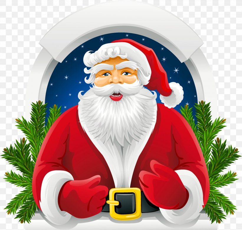 Santa Claus Christmas Card Clip Art, PNG, 2245x2142px, Santa Claus, Christmas, Christmas And Holiday Season, Christmas Card, Christmas Decoration Download Free