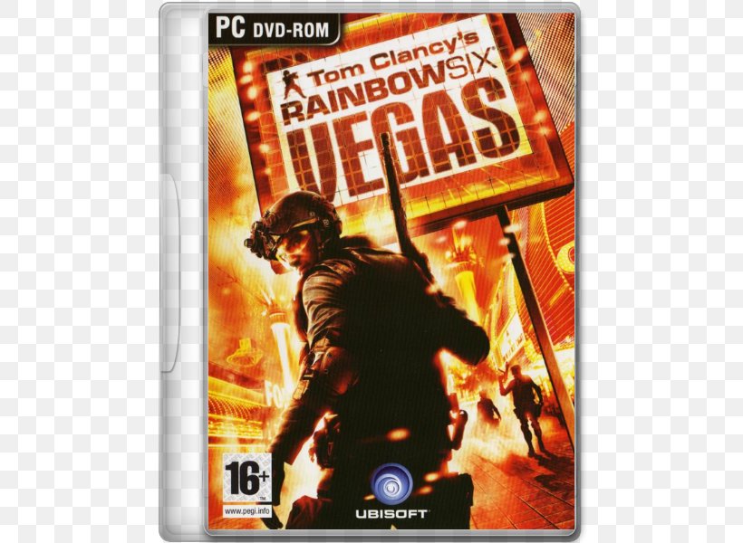 Tom Clancy's Rainbow Six: Vegas 2 Xbox 360 Tom Clancy's Rainbow 6: Patriots, PNG, 600x600px, Xbox 360, Action Film, Film, Game, Pc Game Download Free