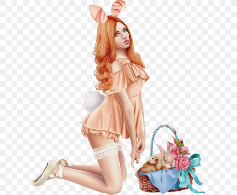 Easter Bunny Woman Carnival, PNG, 600x675px, Watercolor, Cartoon, Flower, Frame, Heart Download Free