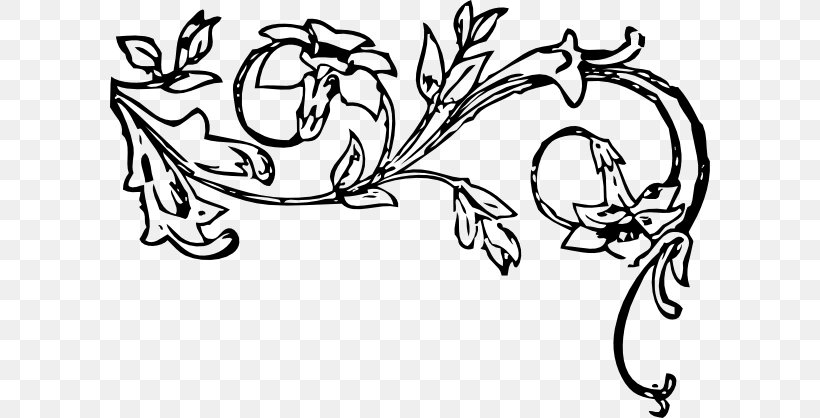 Flower Free Content Clip Art, PNG, 600x418px, Flower, Area, Art, Artwork, Black And White Download Free