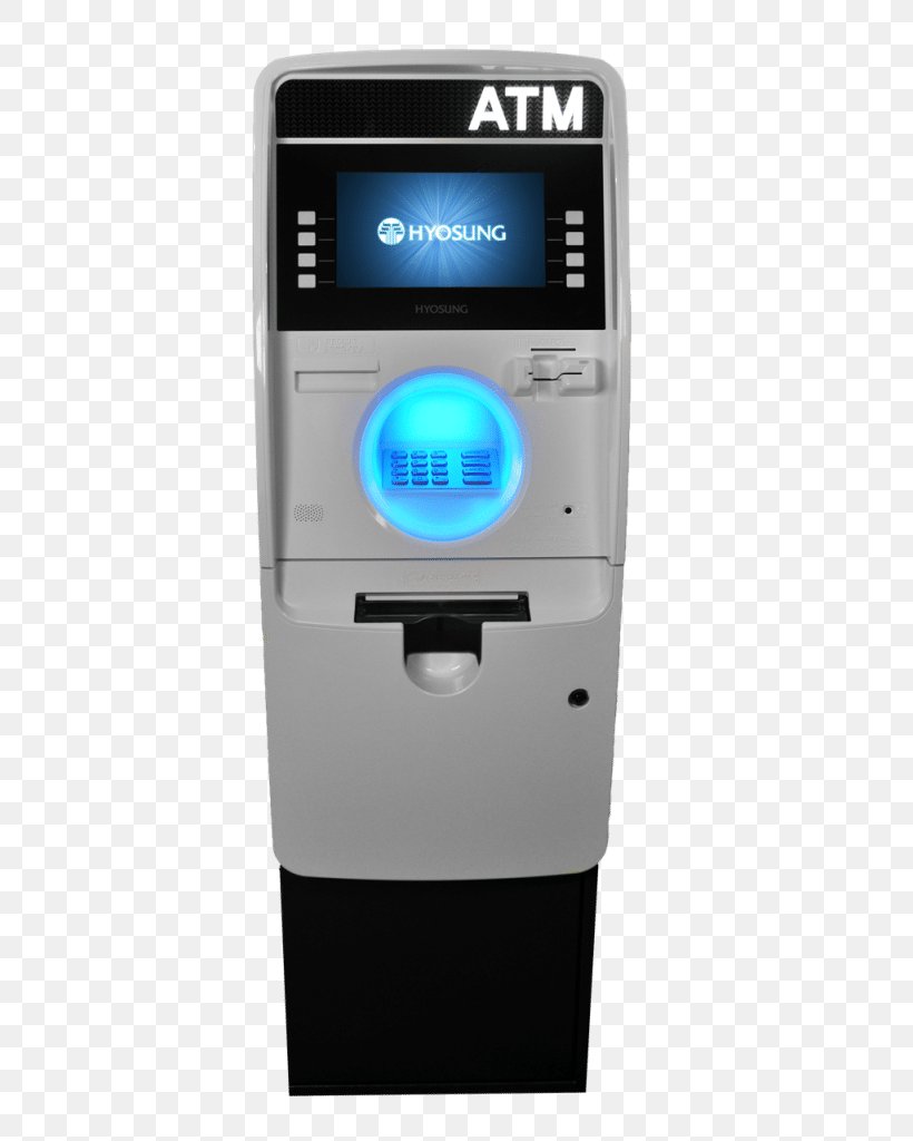 Interactive Kiosks Automated Teller Machine Hyosung EMV Business, PNG, 542x1024px, Interactive Kiosks, Atm Card, Automated Teller Machine, Bank Cashier, Business Download Free